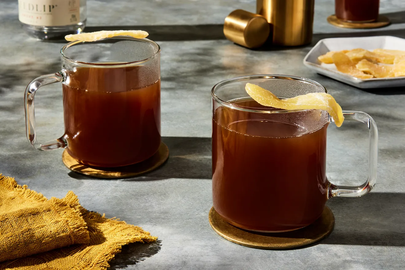 Apple shrub hot toddy