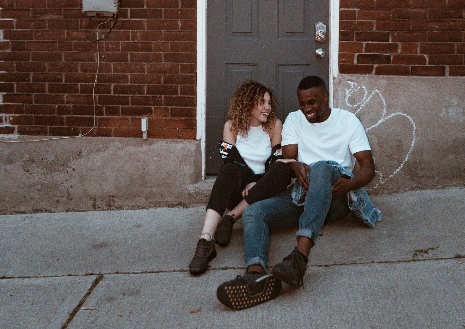 friends laughing