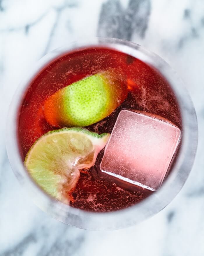 Apple Pomegranate Spritzer